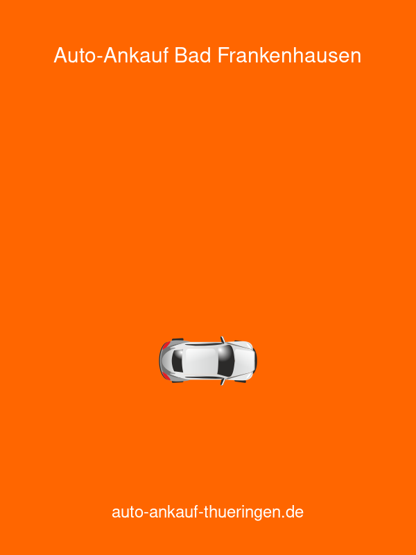 Auto-Ankauf Thüringen