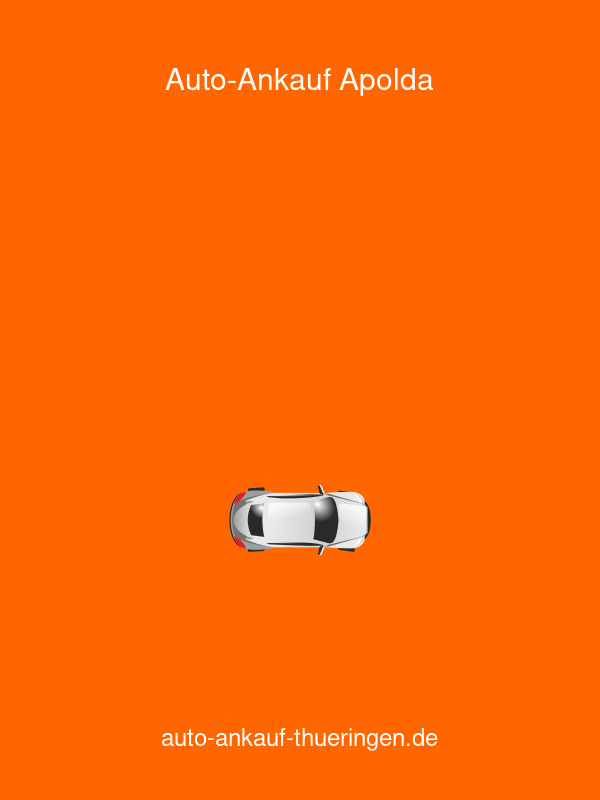 Auto-Ankauf Thüringen