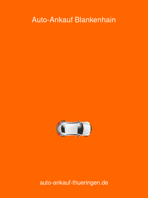 Auto-Ankauf Thüringen