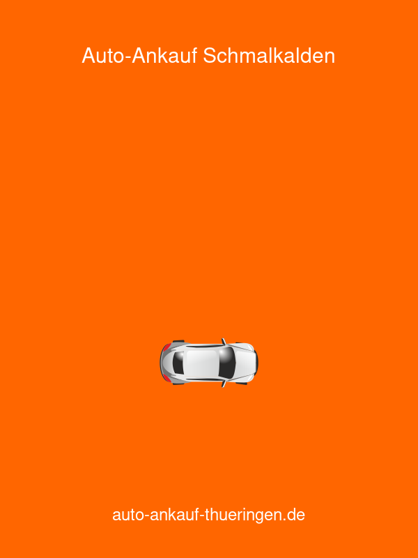 Auto-Ankauf Thüringen