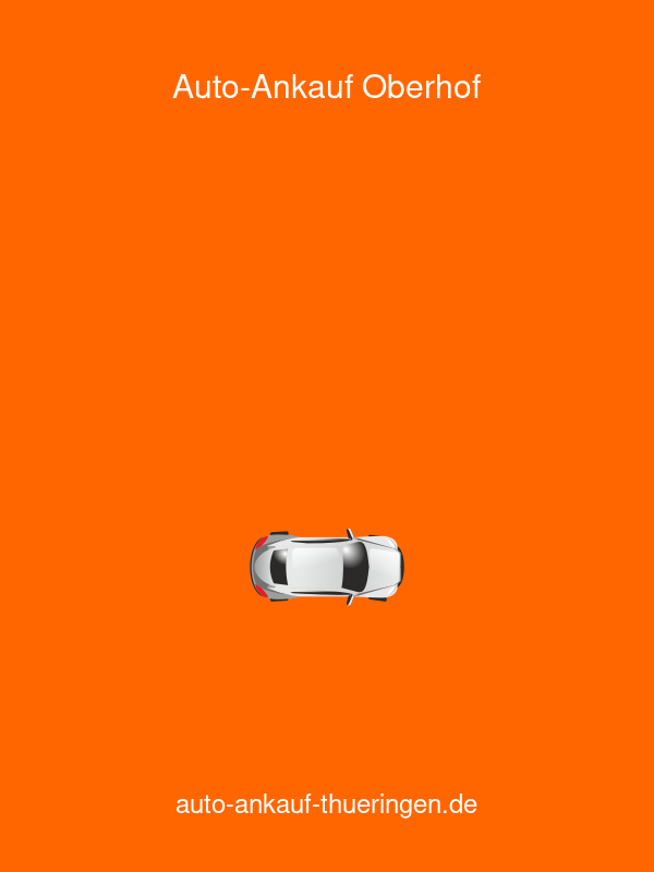 Auto-Ankauf Thüringen